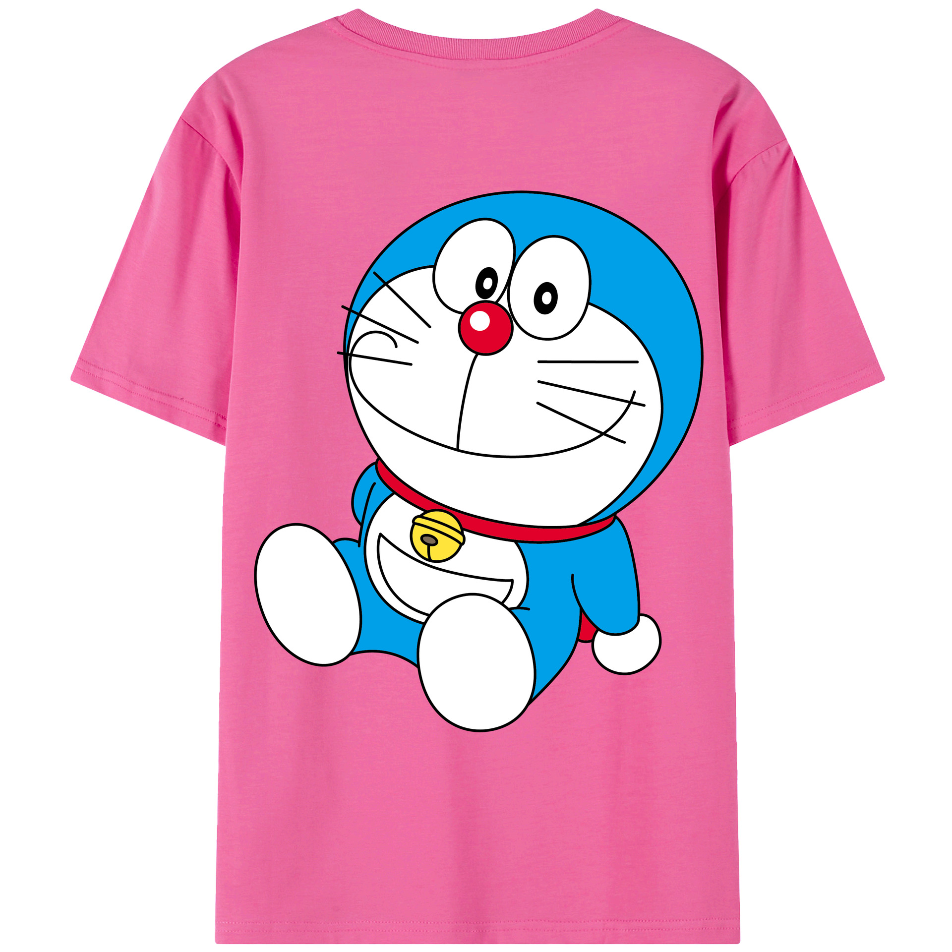 （画像用） ドラえもん Doraemon レディース半袖Tシャツ(バックプリント)